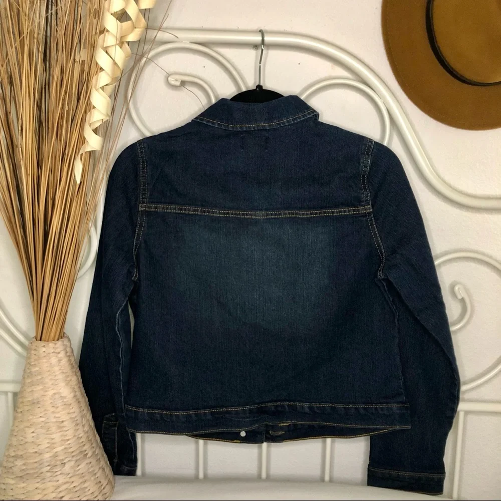 CHILDREN’S PLACE Jacket KIDS XXL Denim Jean Jacket - Picture 2 of 6
